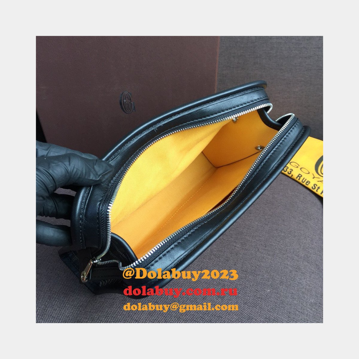 Top Quality Goyard Multi-Color Cosmetic toiletry bag