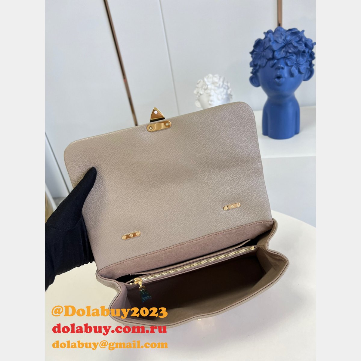 Louis Vuittons Best Quality Replica Madeleine M45976 Monogram Empreinte Leather