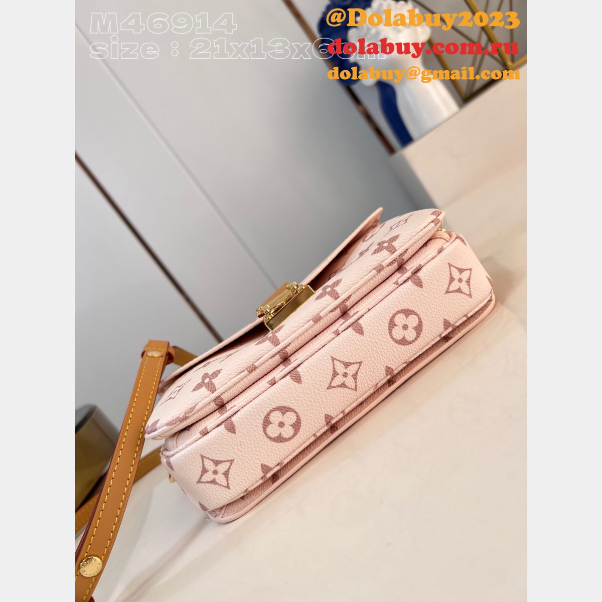 Pochette Metis Bicolor M46914 Louis Vuitton High Quality Replica Bag