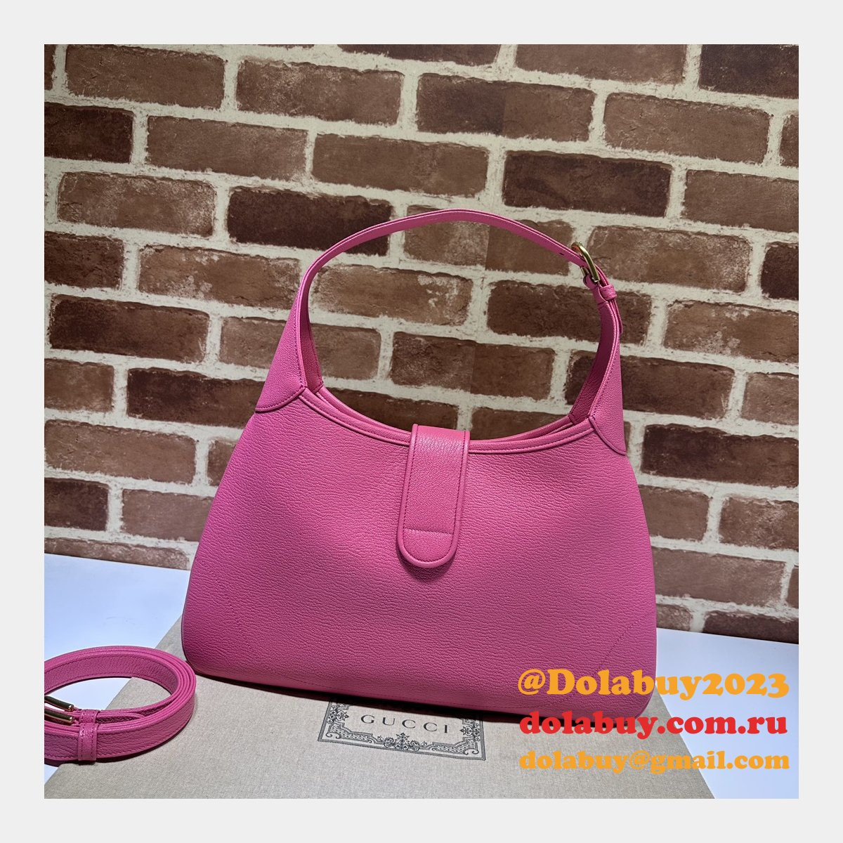 Gucci Inspired Aphrodite Half 726274 Replica Shoulder Bag