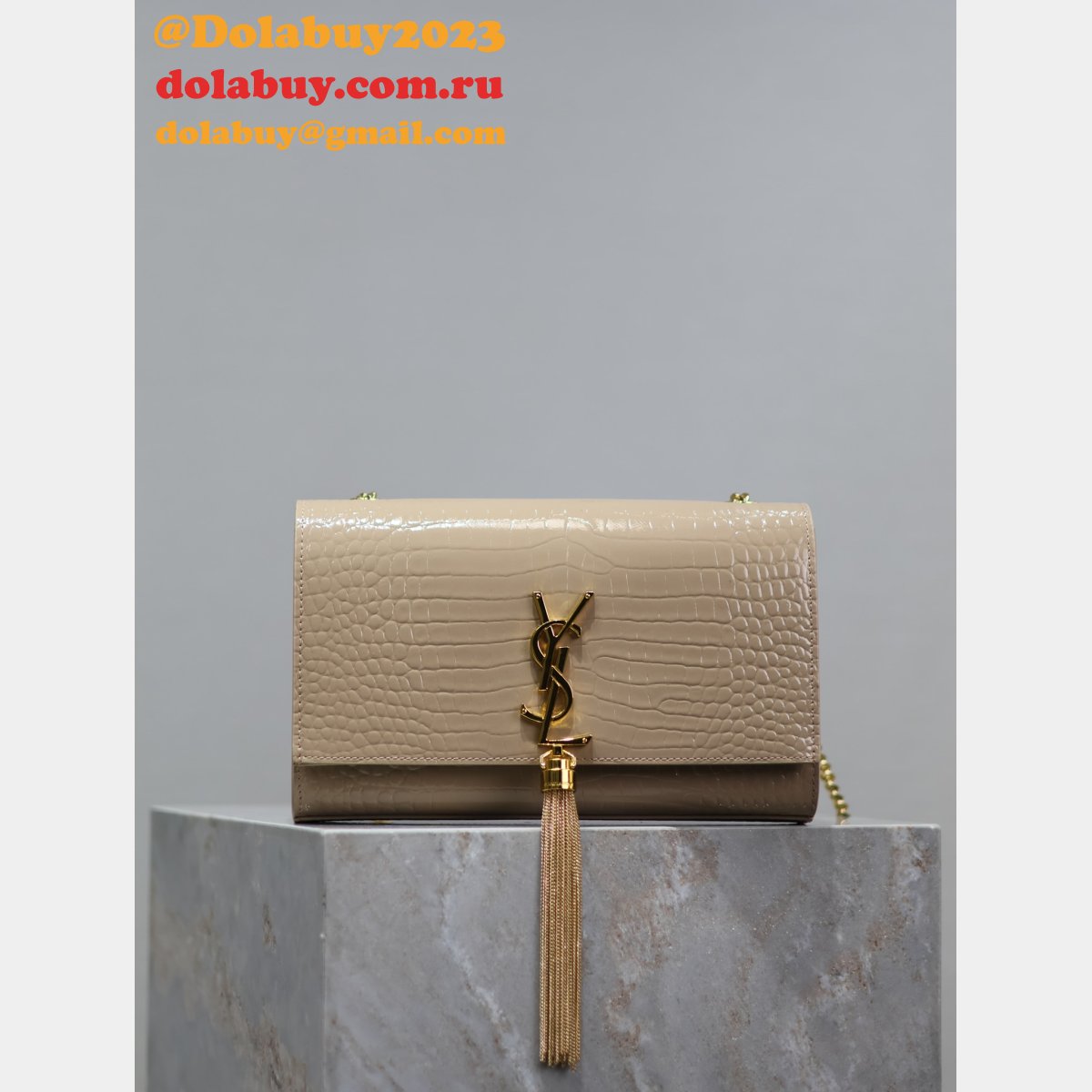 Luxury YSL KATE TASSEL handbag 354119 24cm