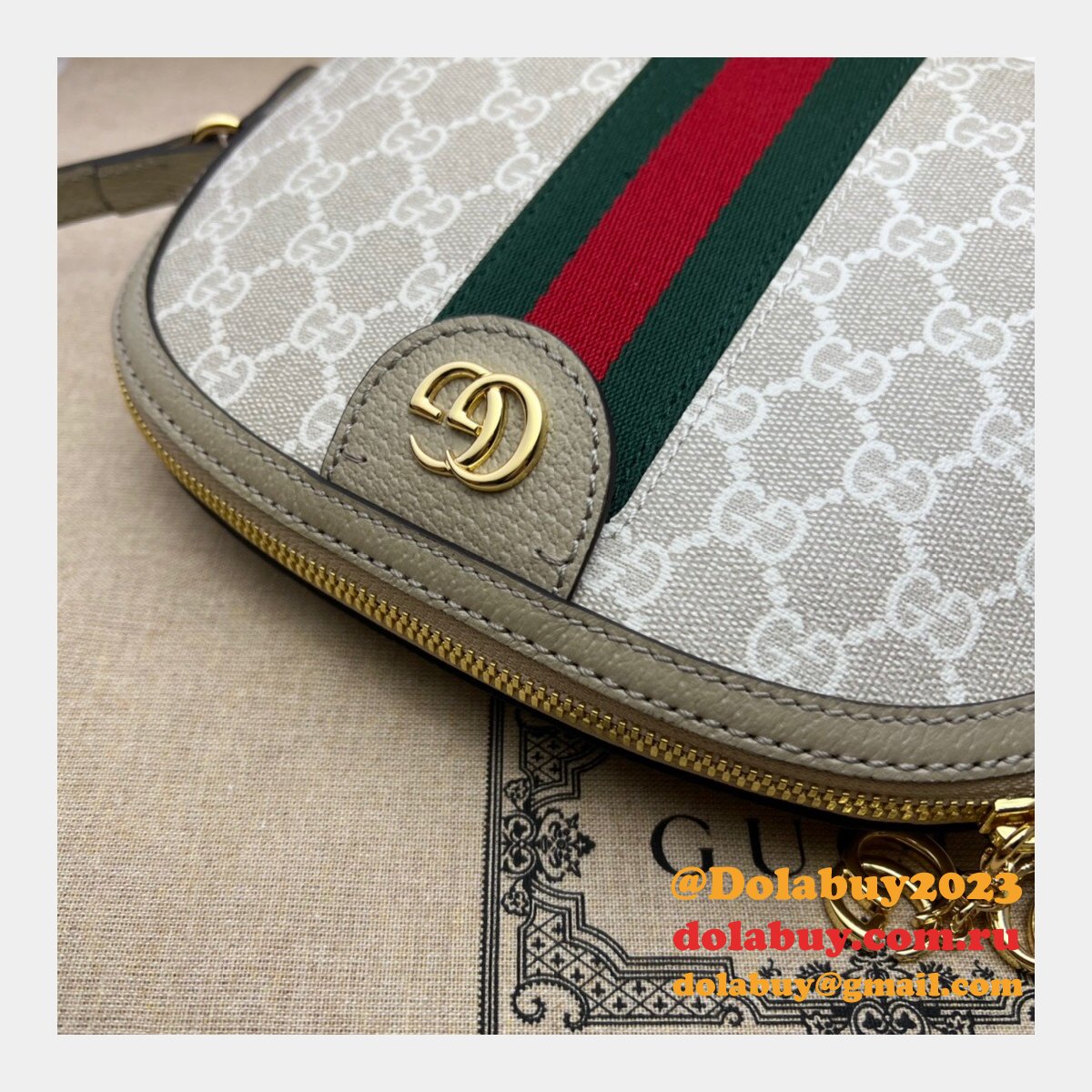 G*u*i fashion designer replica 499621 ophidia small gg shoulder bag