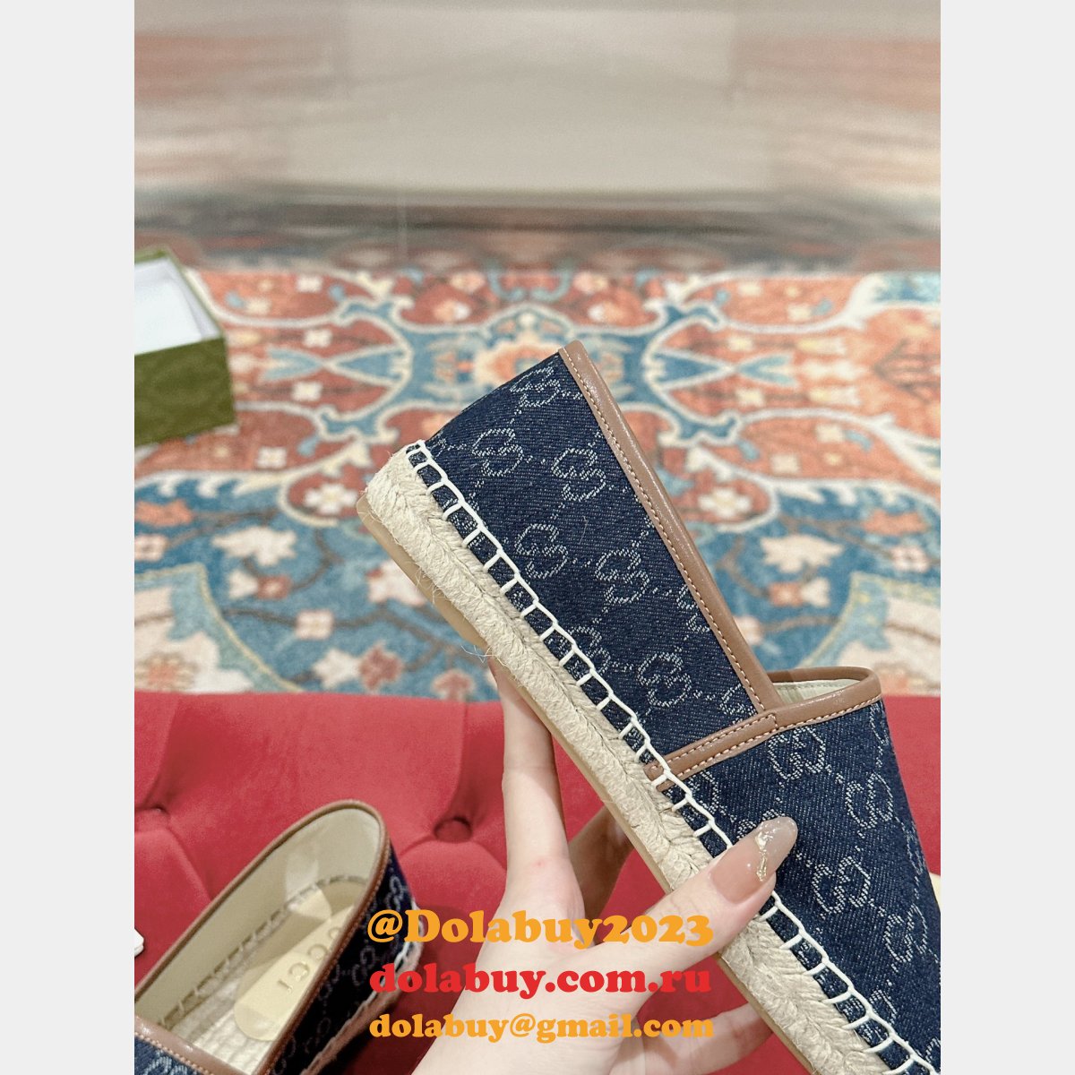Duplicate Wholesale gucci Fashion ESPADRILLE