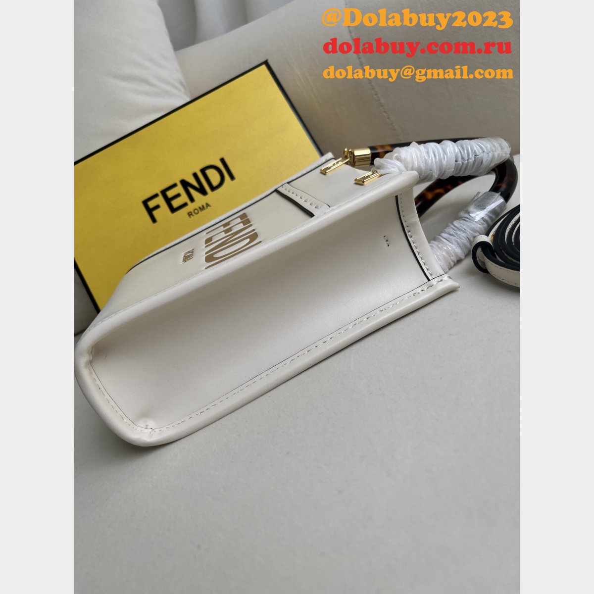 7 Star FENDI ROMA Sunshine mini handbag