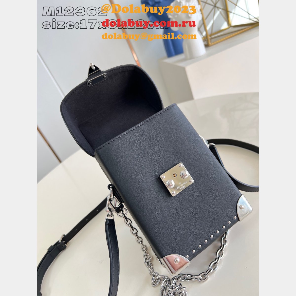 Top Best M12362 Camera Box Vibe LV Duplicate Bag