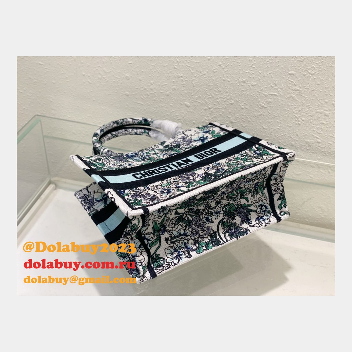 Christian Dior CD Book Tote Replica Designer Handbags