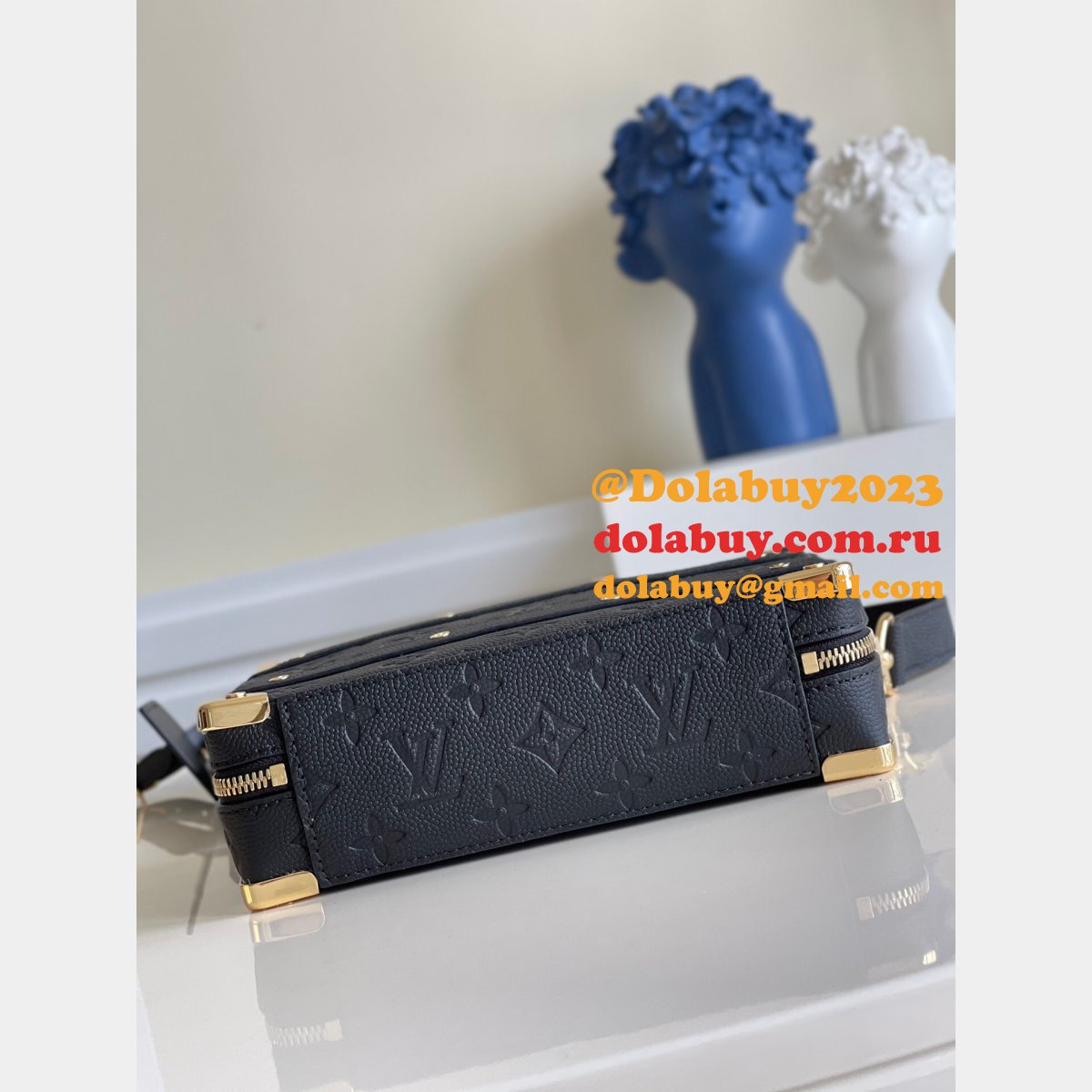 Perfect Quality Louis Vuitton Replica M57971 LVxNBA Handle Trunk Black