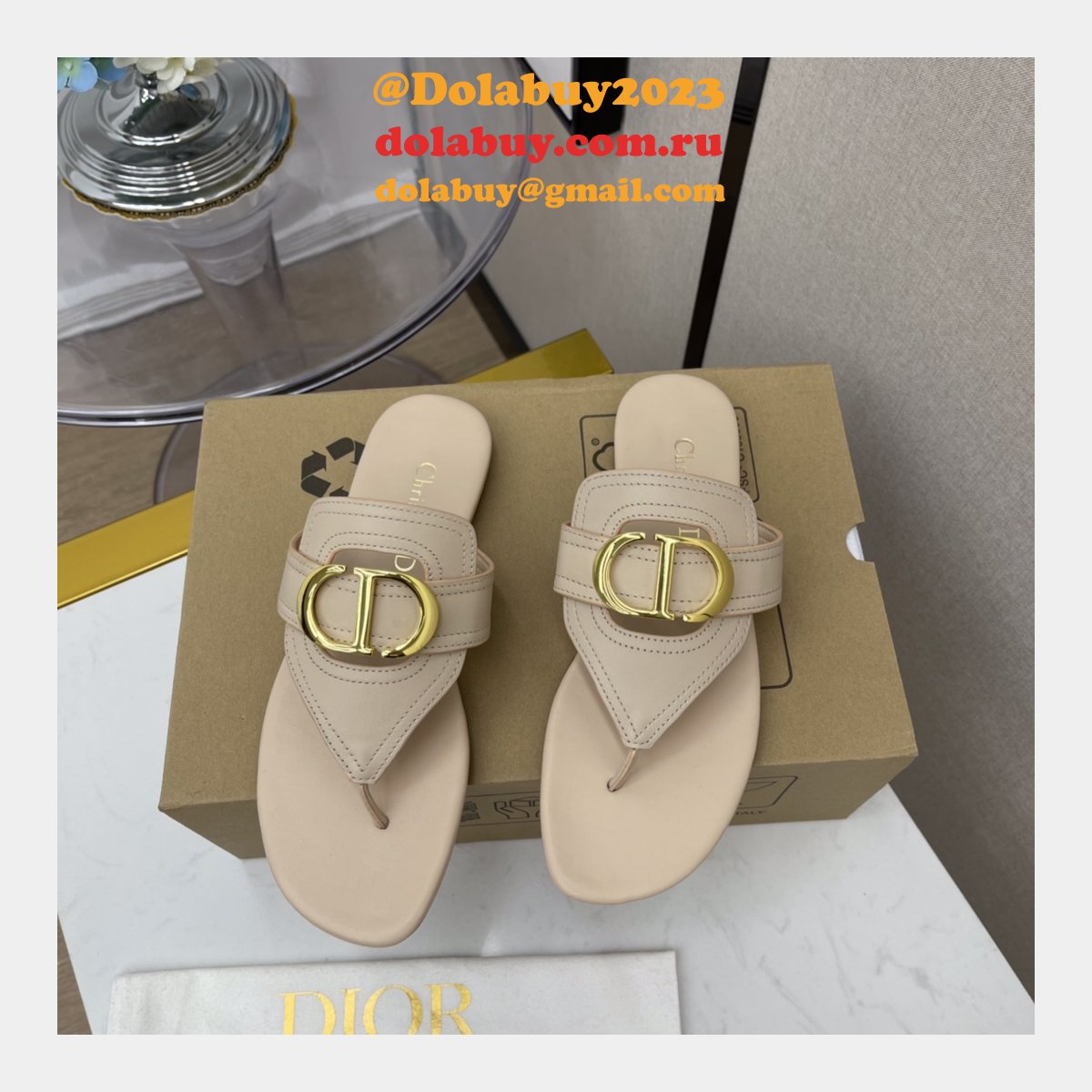 7 Star Replica Christian Dior Montaigne CD Shoes