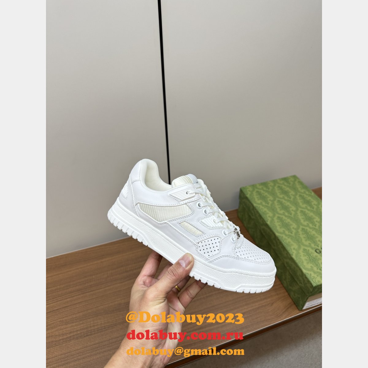 Gucci Designer Women/Mens Casual sports replica shoes G45079