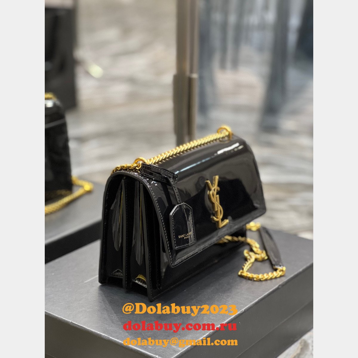 AAA+ YSL Sunset bag Counter Quality Replica bag