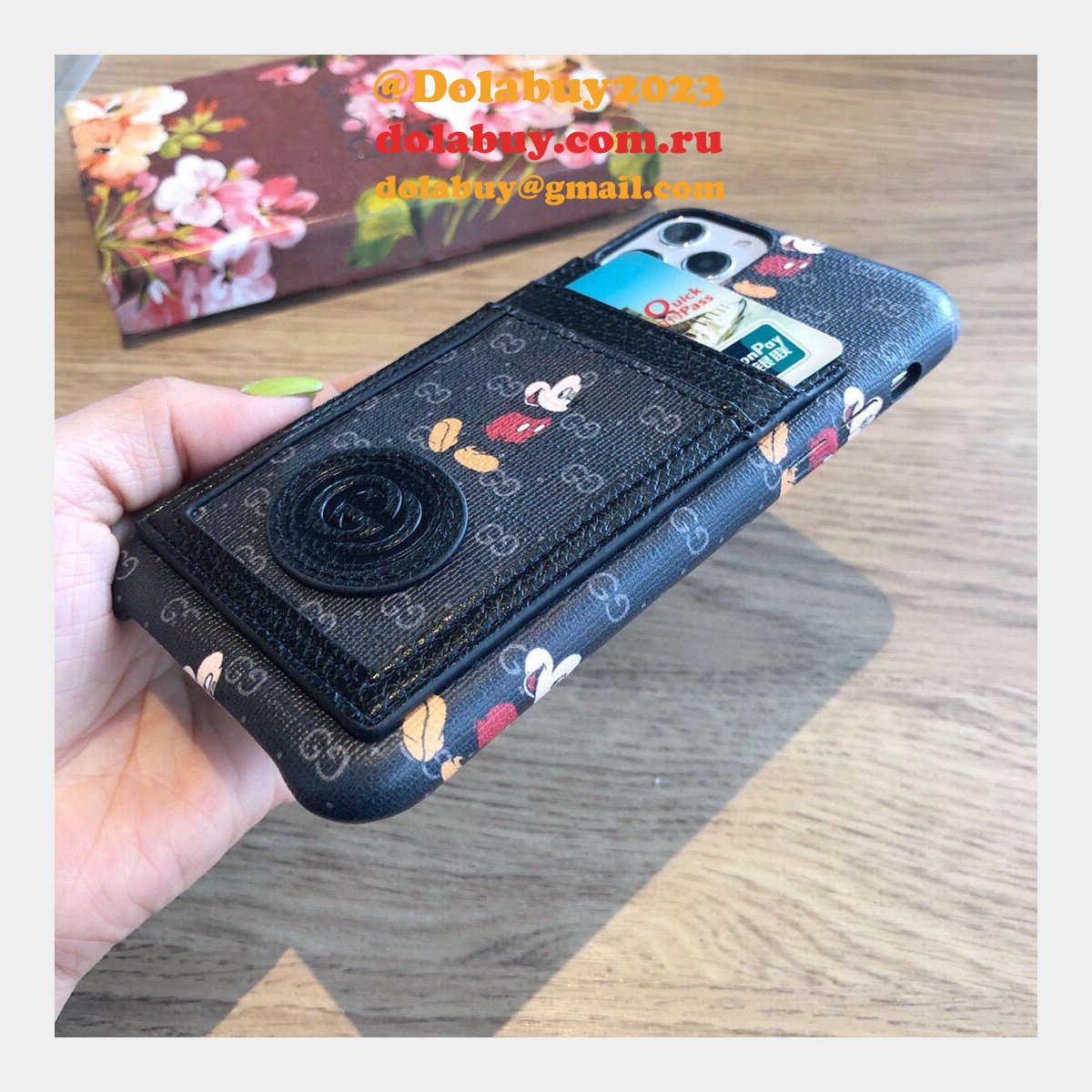 Replica designer gucci cell phone cases