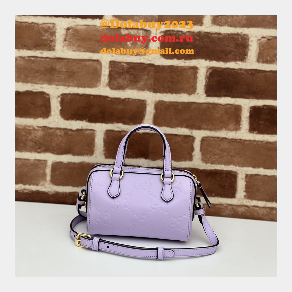 Replica 790130 GG Super Mini Top Handle Gucci Designer Bag