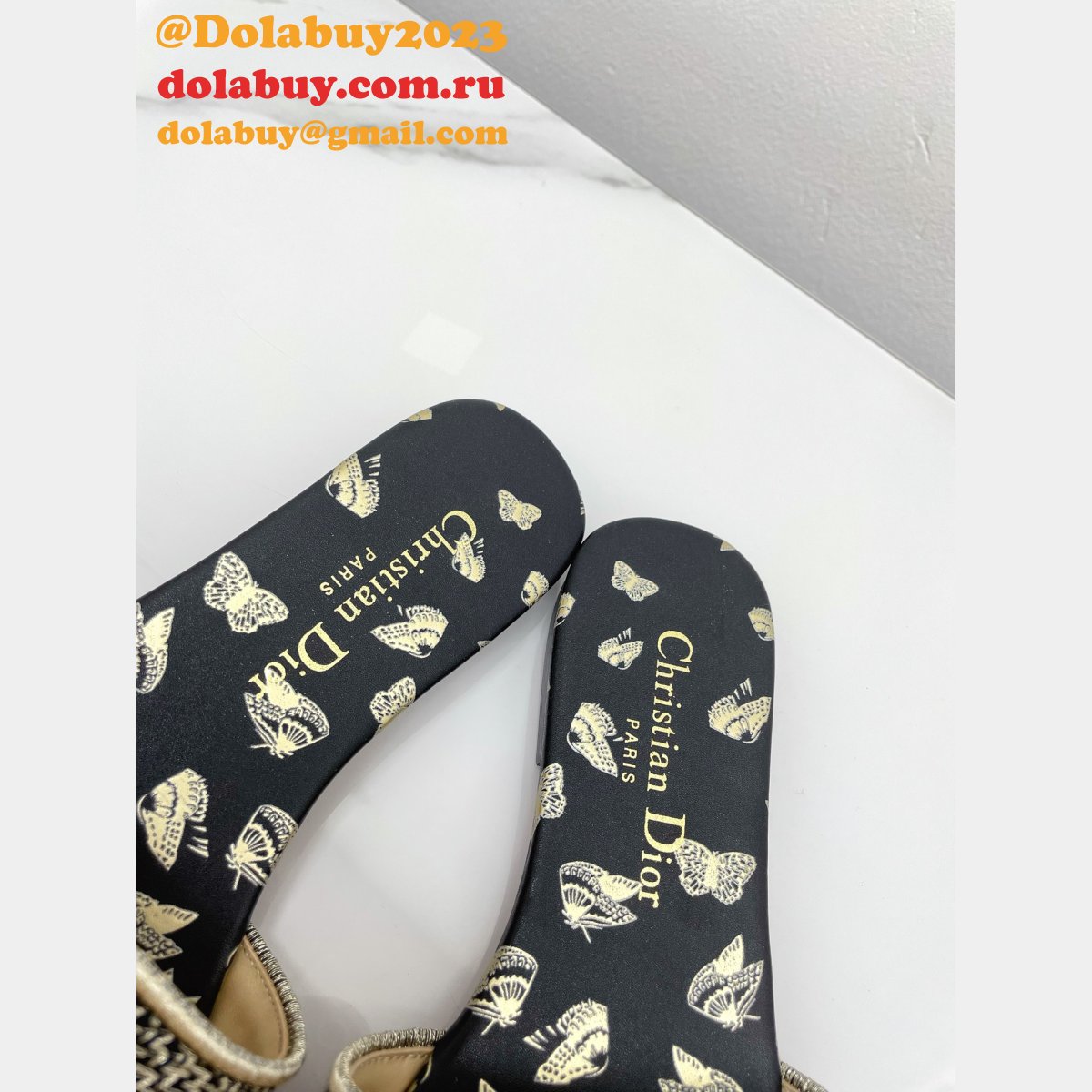 Knockoff 1:1 Mirror DIOR Dway Slide