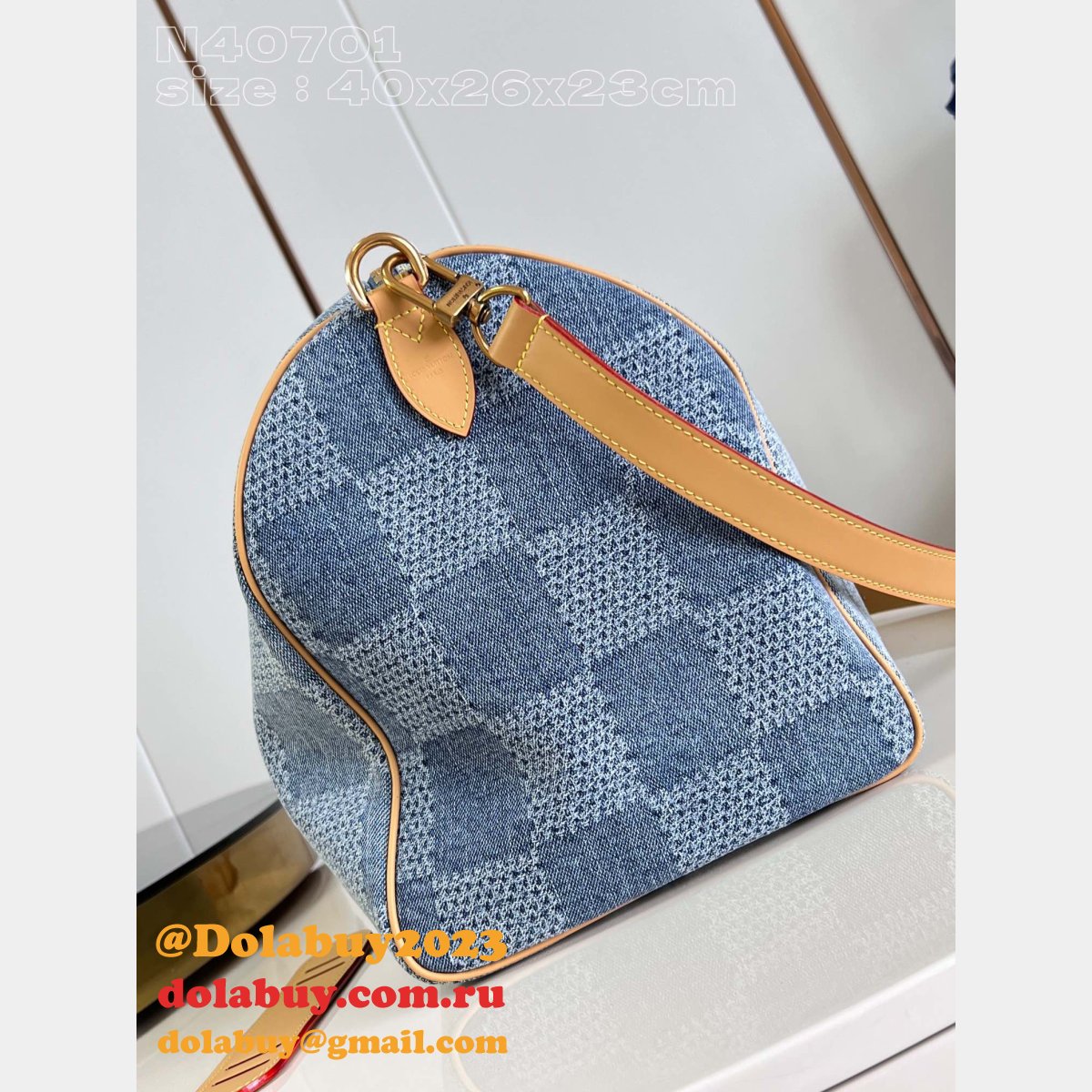 1:1 Best Speedy 40 Bandoulière Damier Luxury Fake Men Louis Vuitton Bag