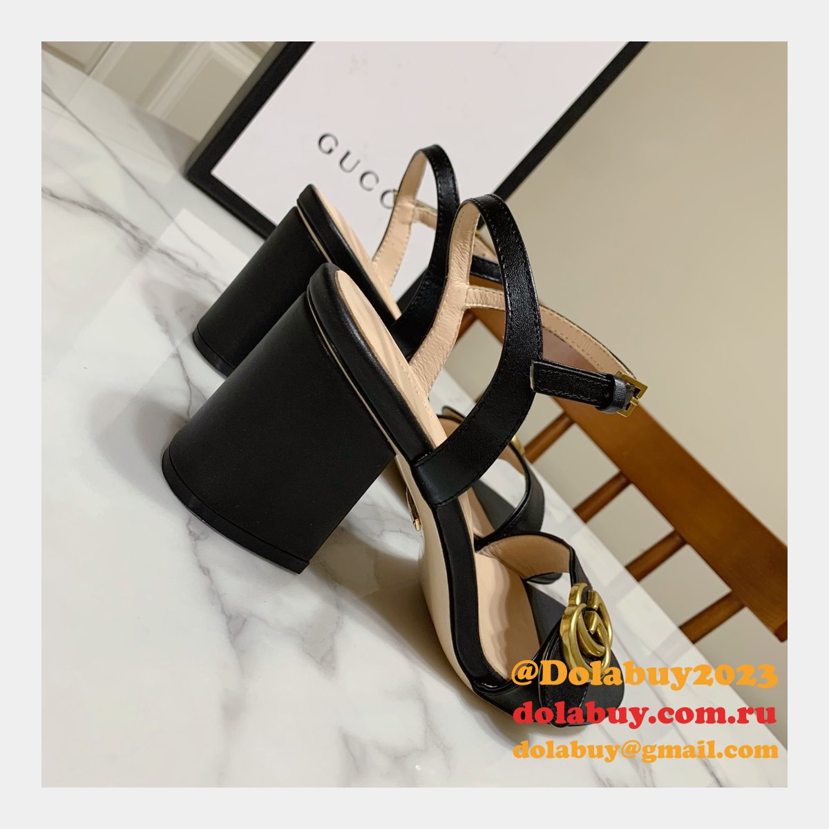 one word G*u*i sandals perfect summer slippers shoes