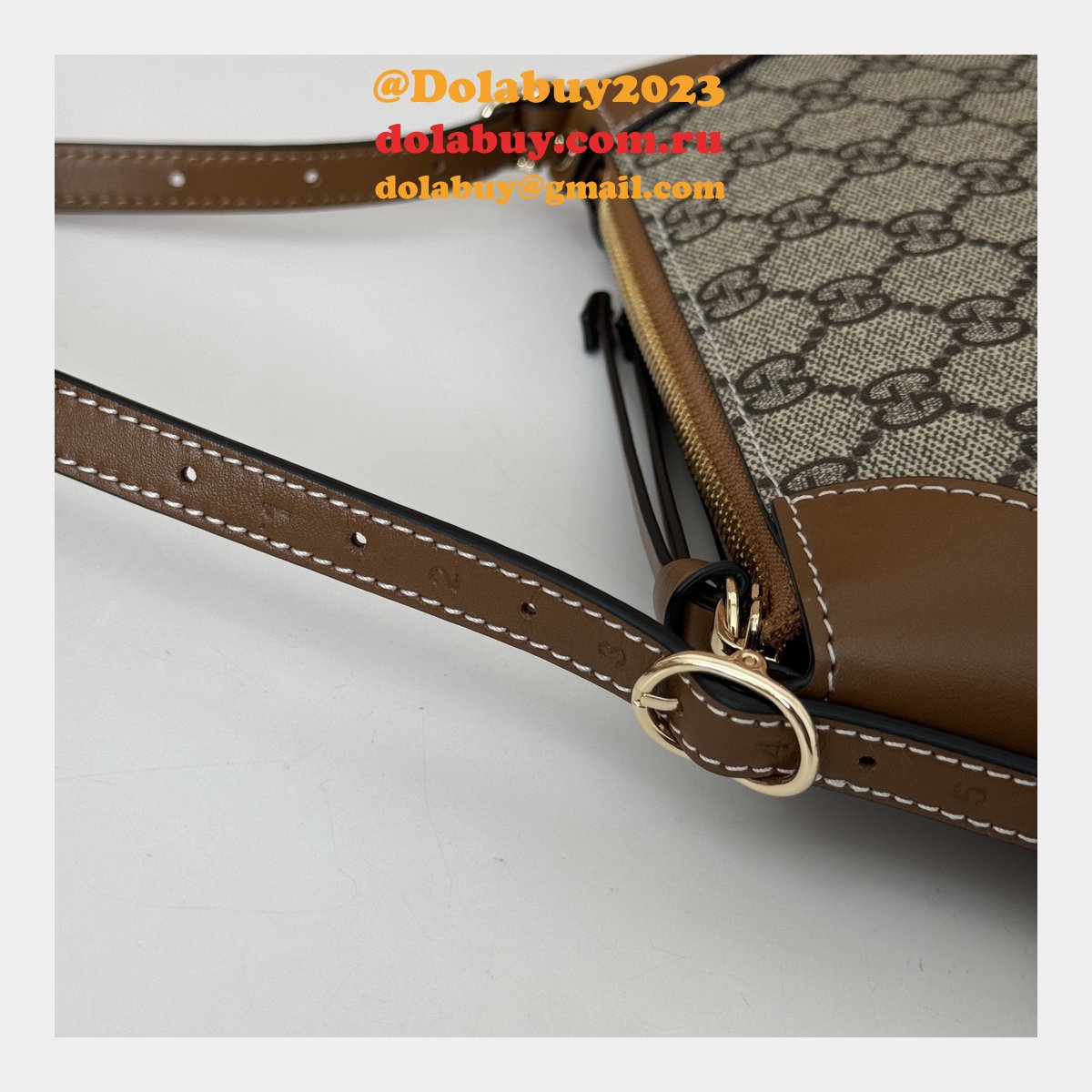 Gucci 1:1 Mirror GG Ophidia Shoulder 815218 Emblem Replica Bags