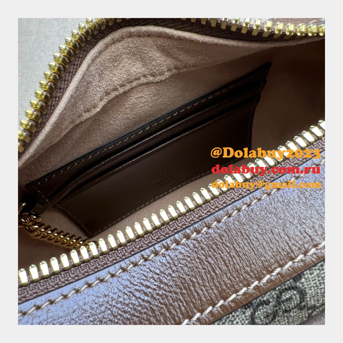 Gucci Replica Designer Interlocking G Half-moon-shaped 726843 Bag
