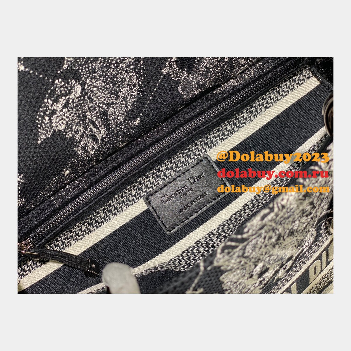 Leather Lady Dior 24cm Luxury Replica Brand Designer Bags