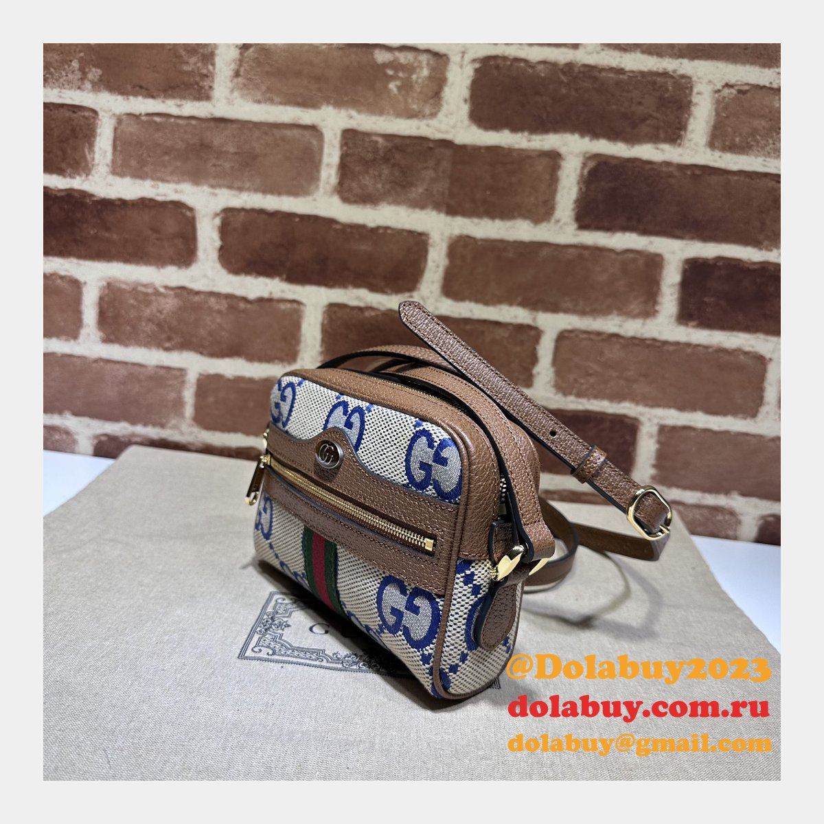 ophidia gg supreme replica G*u*i 517350 aaa+ bag