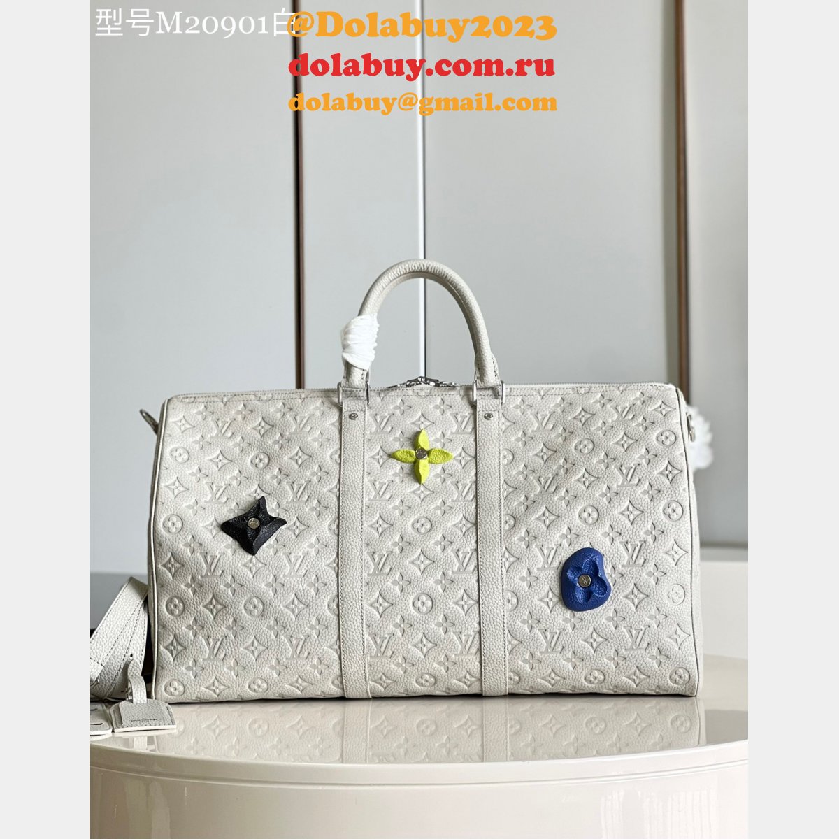 The Luxury Louis Vuitton Fake M20901 Keepall 50 Travel Bags