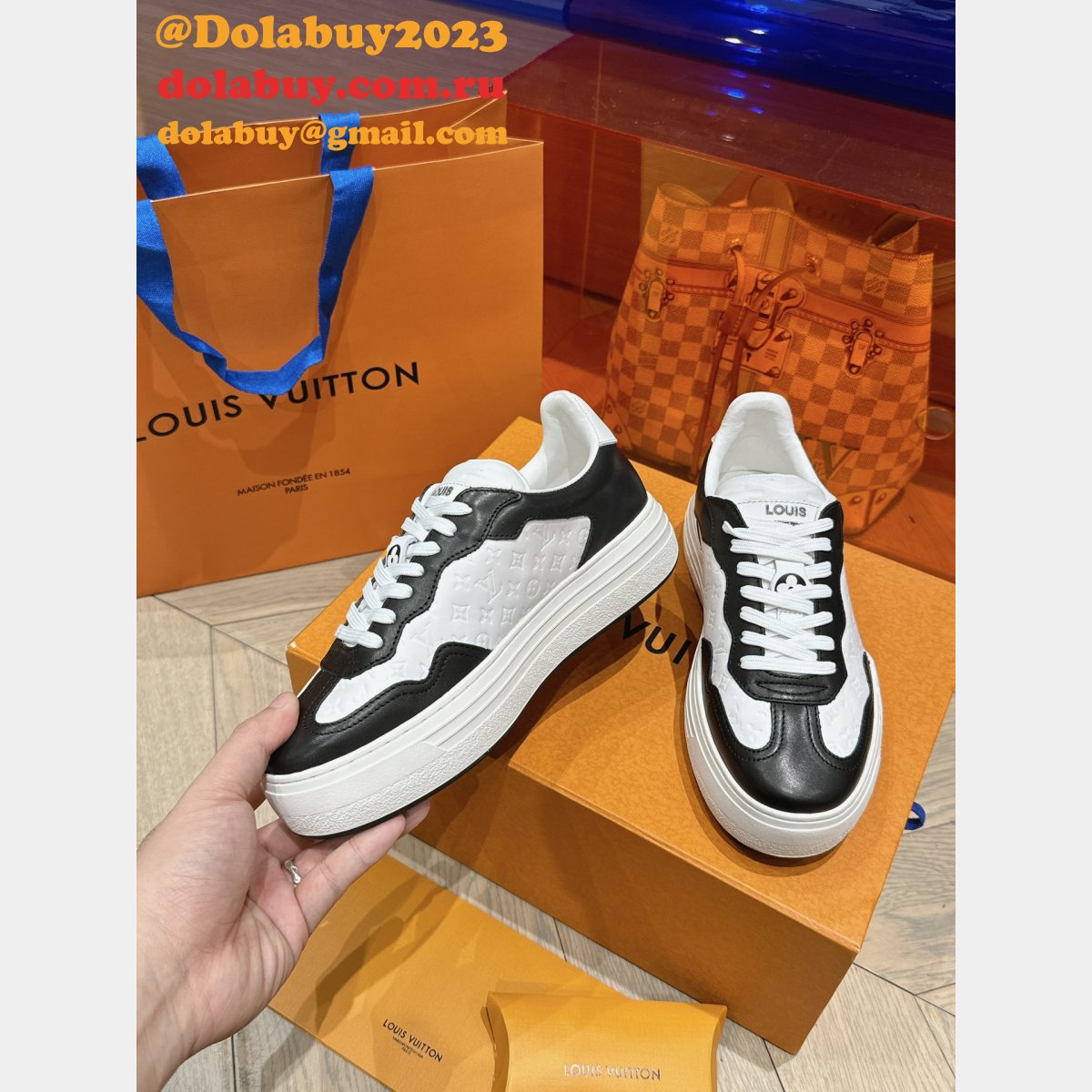 Sneakers Casual Designer Louis Vuitton 7 Star Shoes