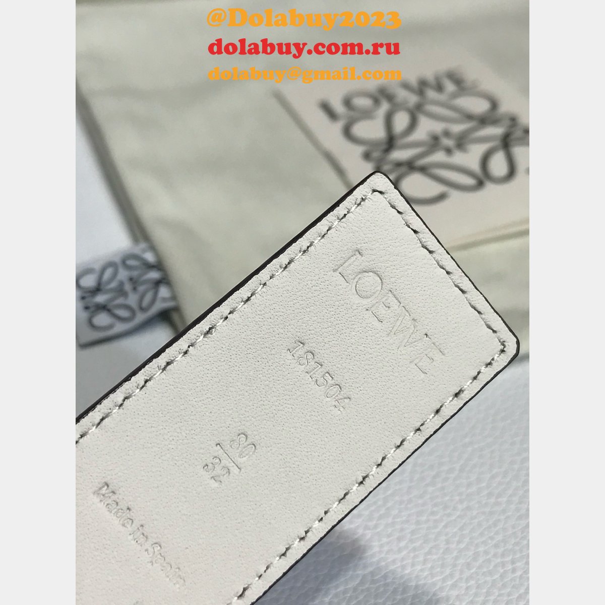 Best High-Quality 3.2CM Width Loewe Replica Belts Buckle