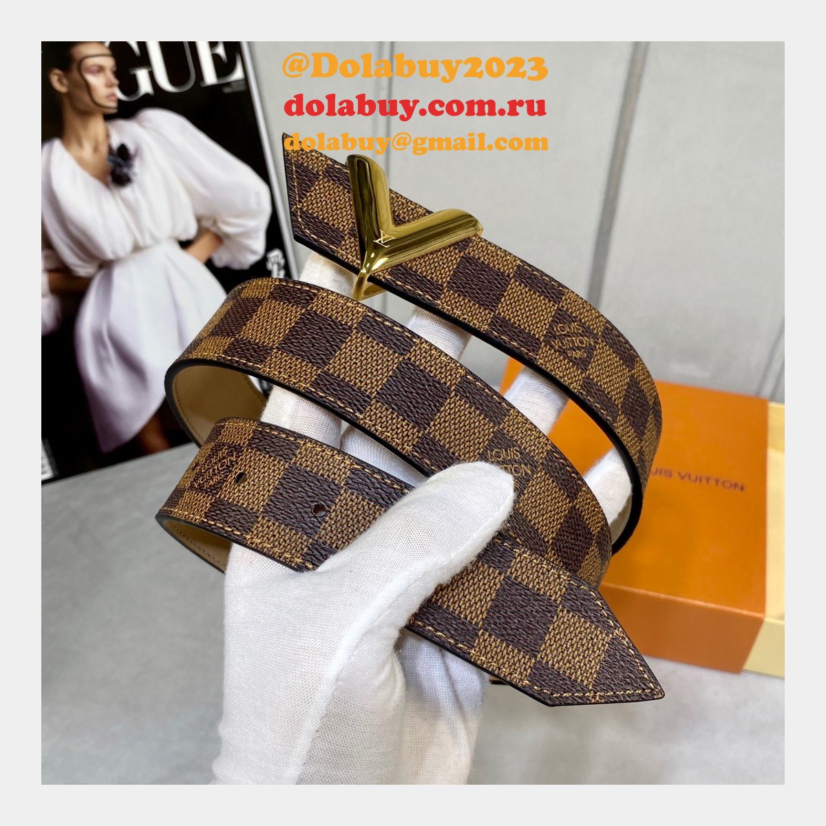 Louis Vuitton 35mm Belts Sale Cheap