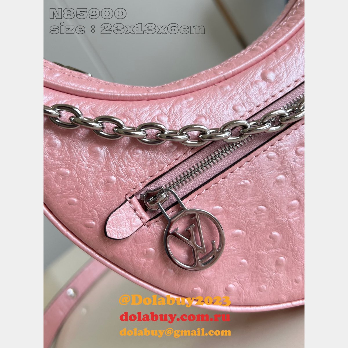 Louis Vuitton N85900 Loop Pm Autruche Exotic Duplicate Bags