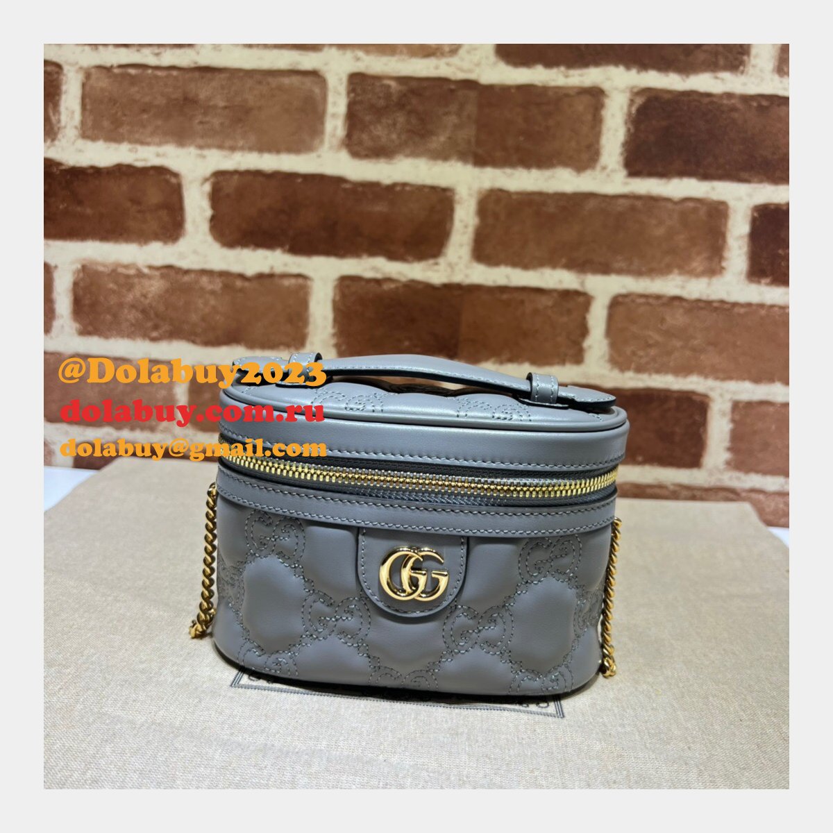 best G*u*i 723770 aaa fake gg matelassé top handle bag