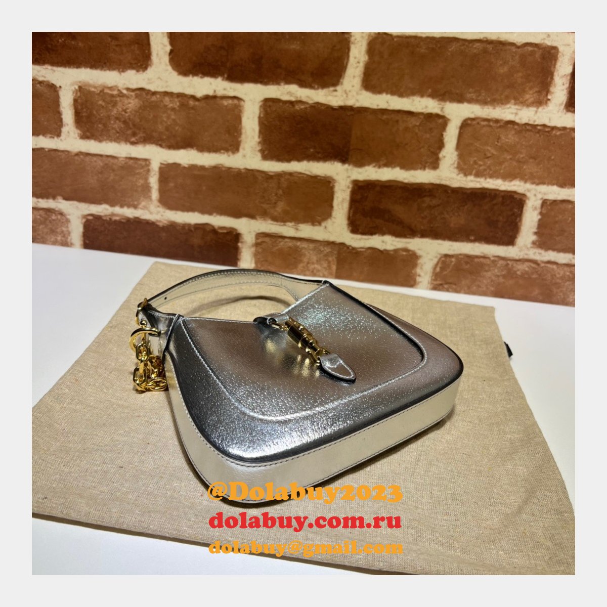 Gucci Replica Chain 675799 Jackie 1961 lizard Cheap bag