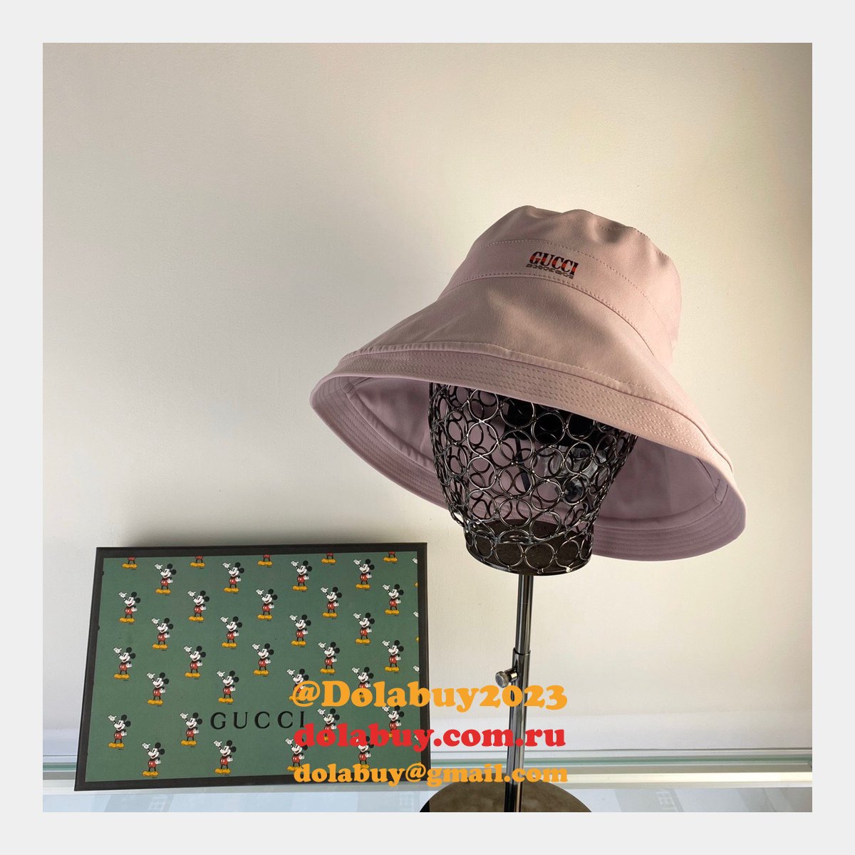 Luxury Gucci Foldable Simple fisherman hat