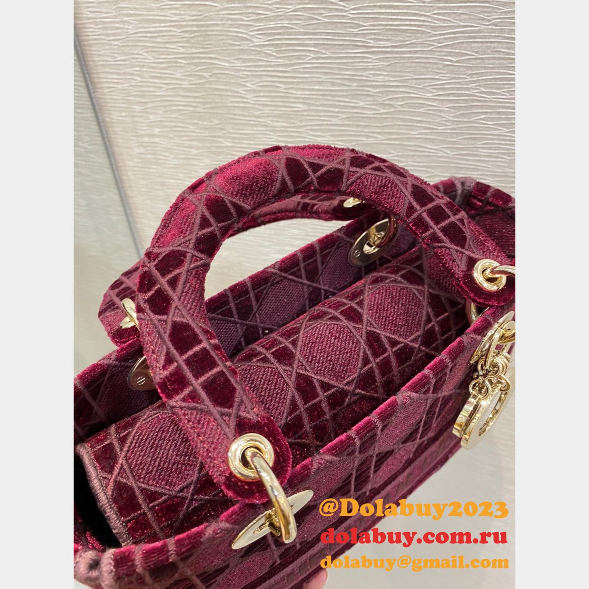 Christian Dior Replicas Lady Dior 24cm Best Bag