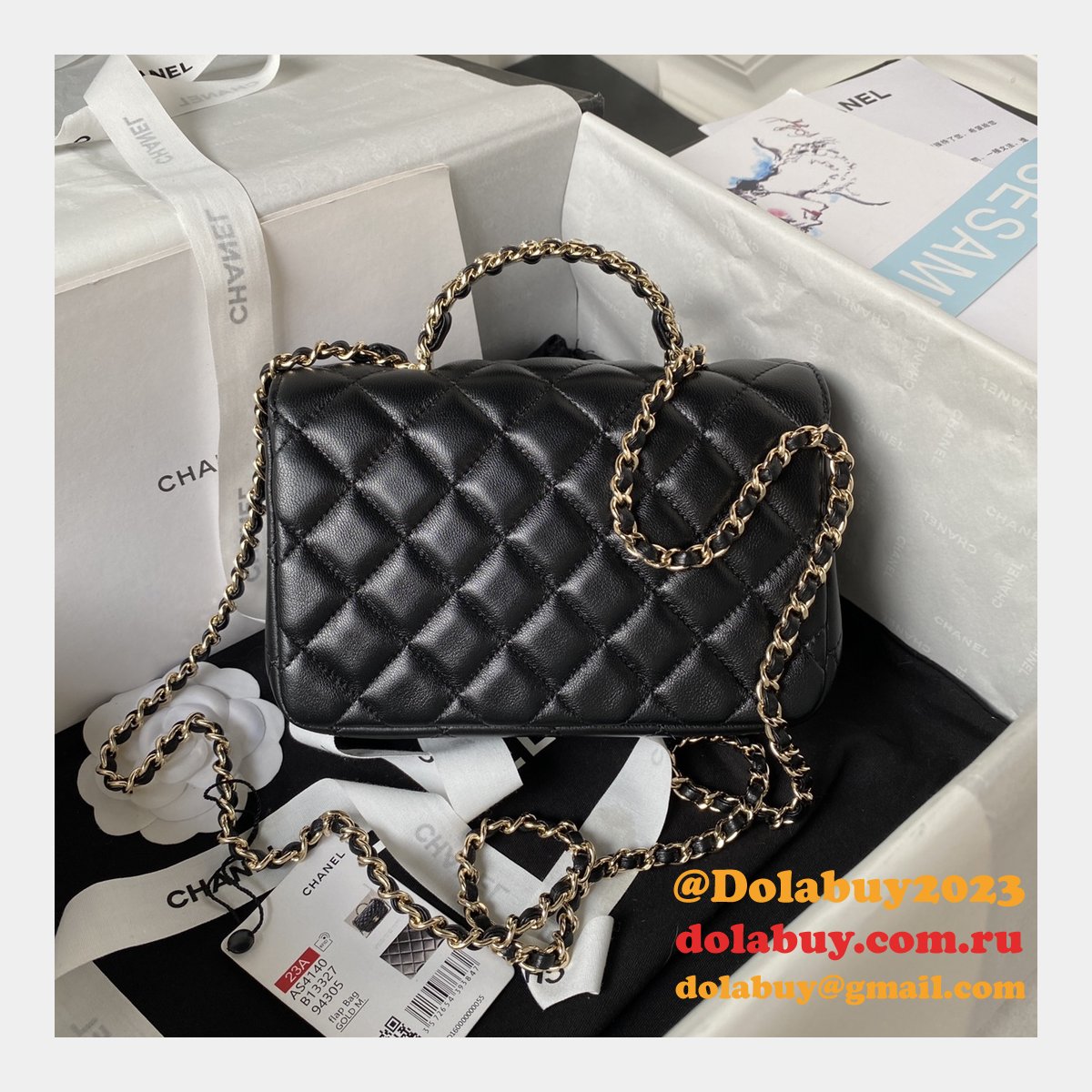 Top Quality Designer AS4140 Flap 1:1 Mirror Replica Handbag