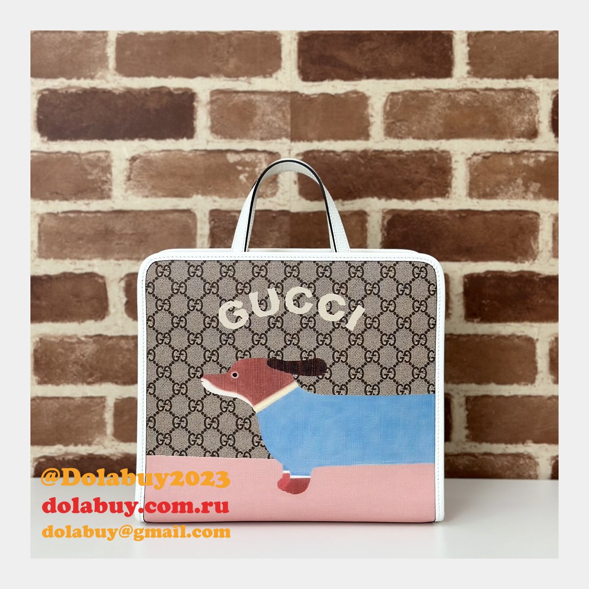 Best Peter Rabbit Gucci Knockoff 605614 Tote Boys Bag