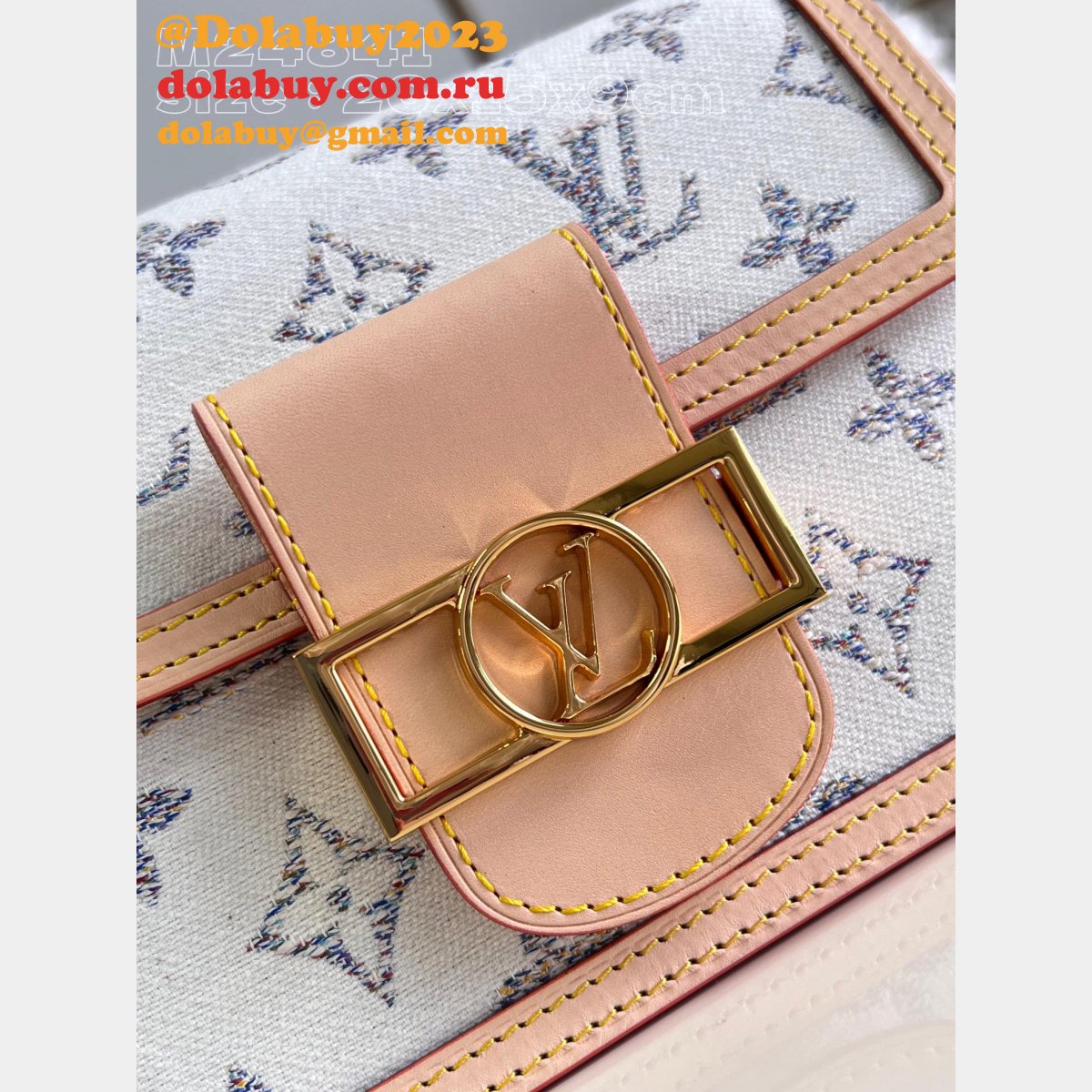M24841 Dauphine Other Monogram Canvas Replica Louis Vuitton Bag