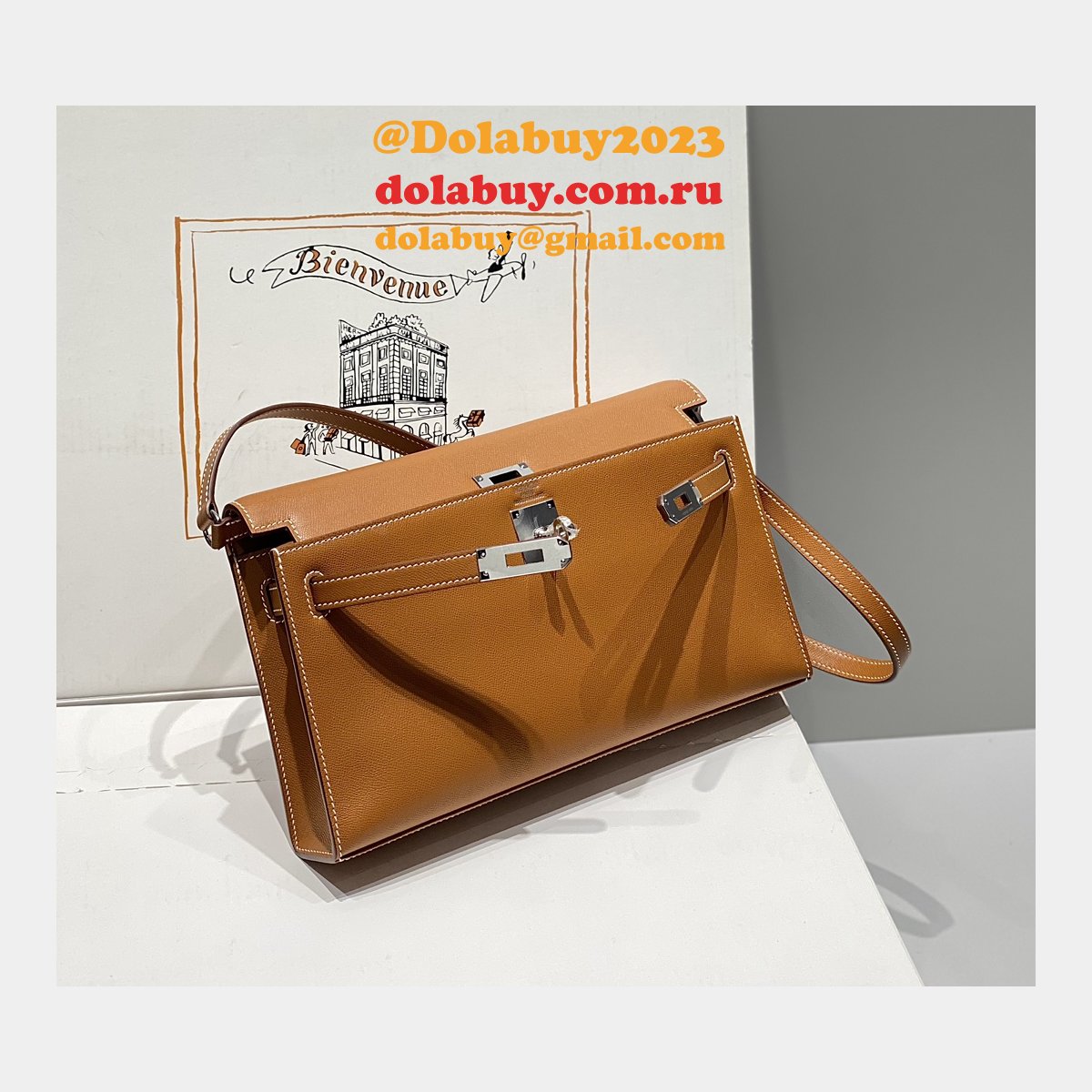 Luxury hermes kelly elan Customized Madame BAG