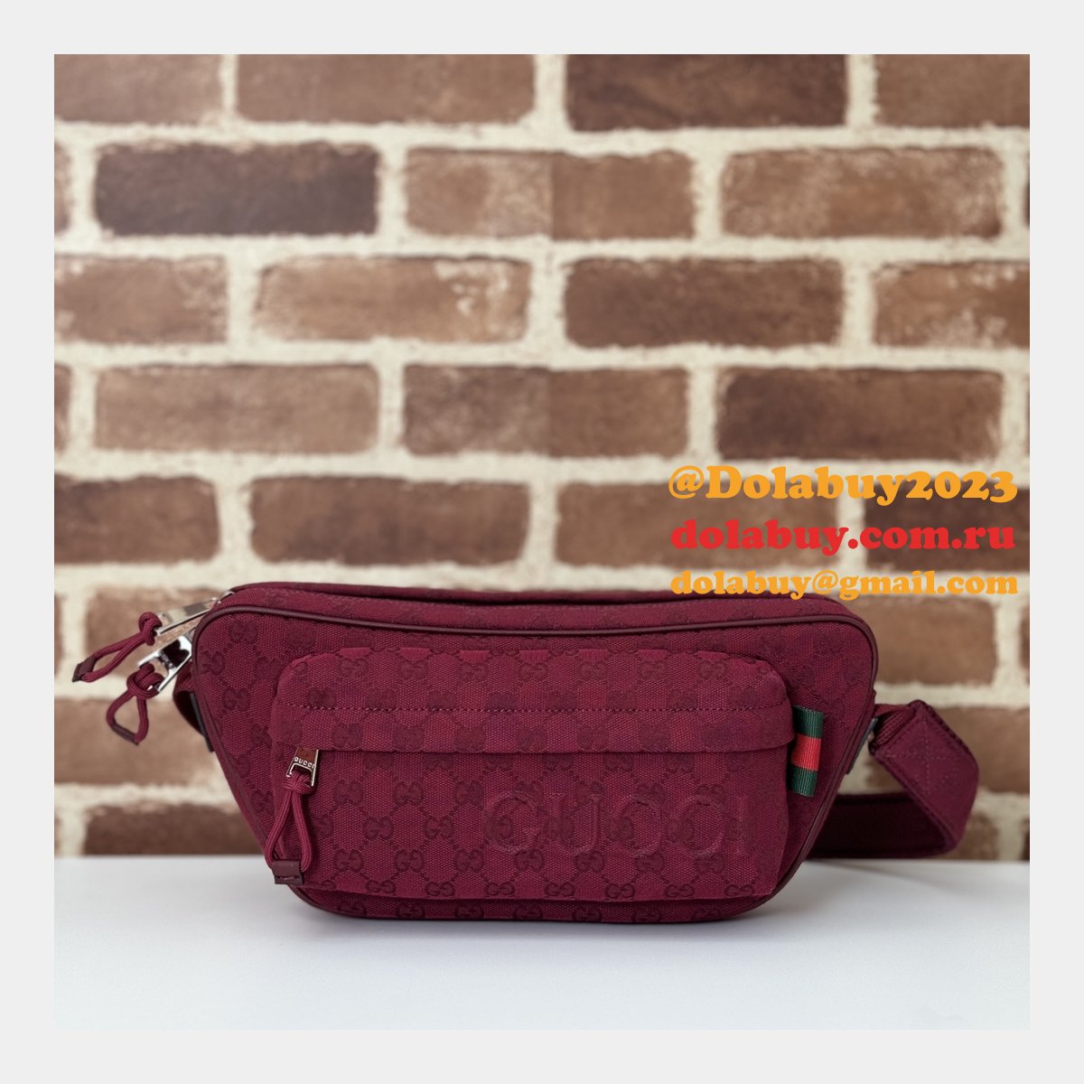 Gucci 7 Star Small GG Crossbody 802096 Luxury Fake Bag