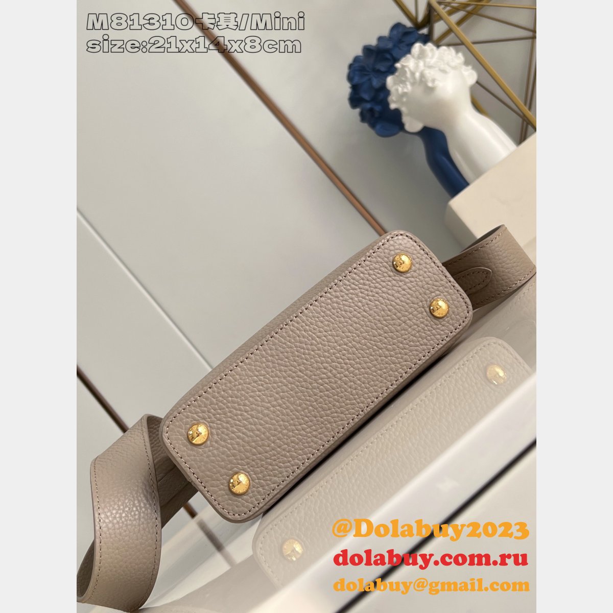 Louis Vuitton Capucines M81310 Designer Replica Bag