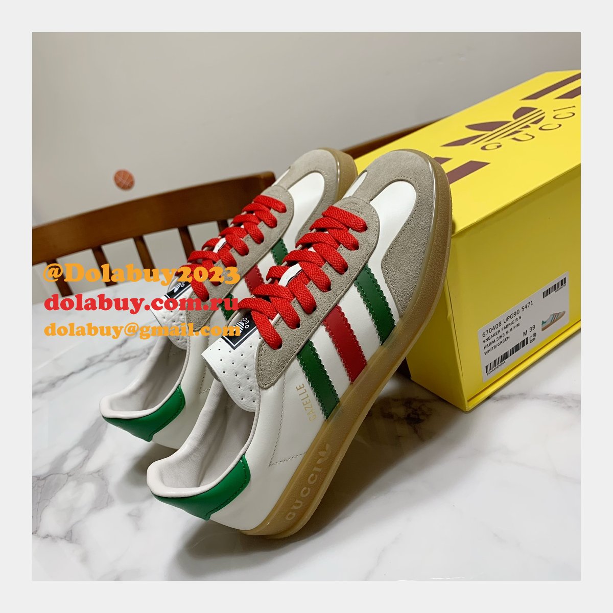 duplicate G*u*i x adidas shamrock joint skate men/women shoes