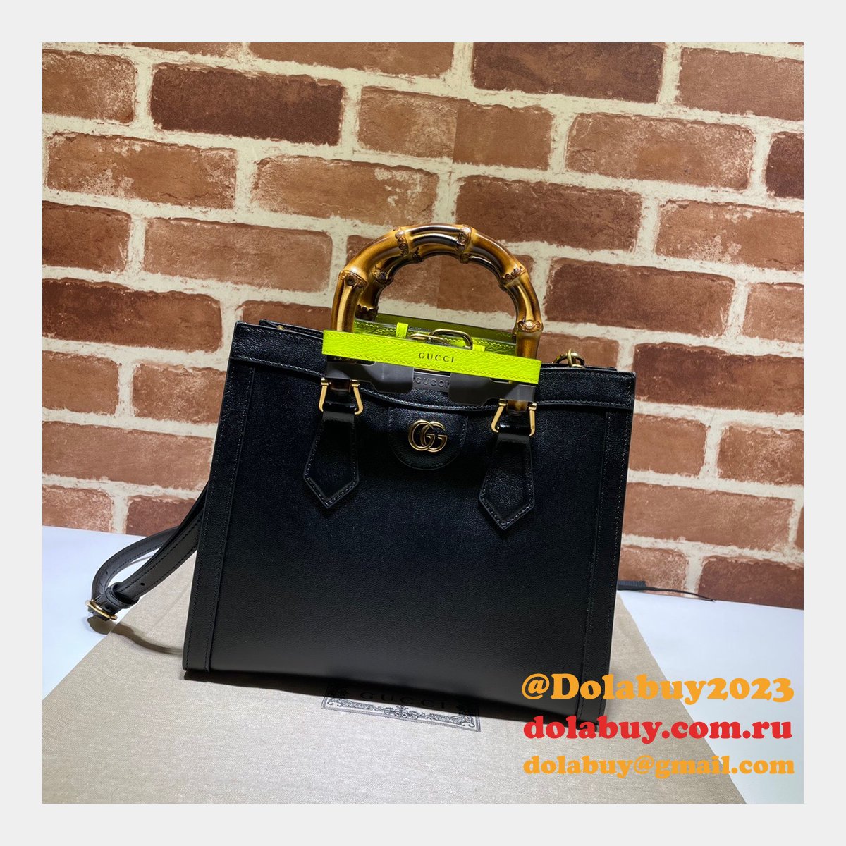 AAA Replica Designer Gucci 660195 Diana small tote leather Handbags