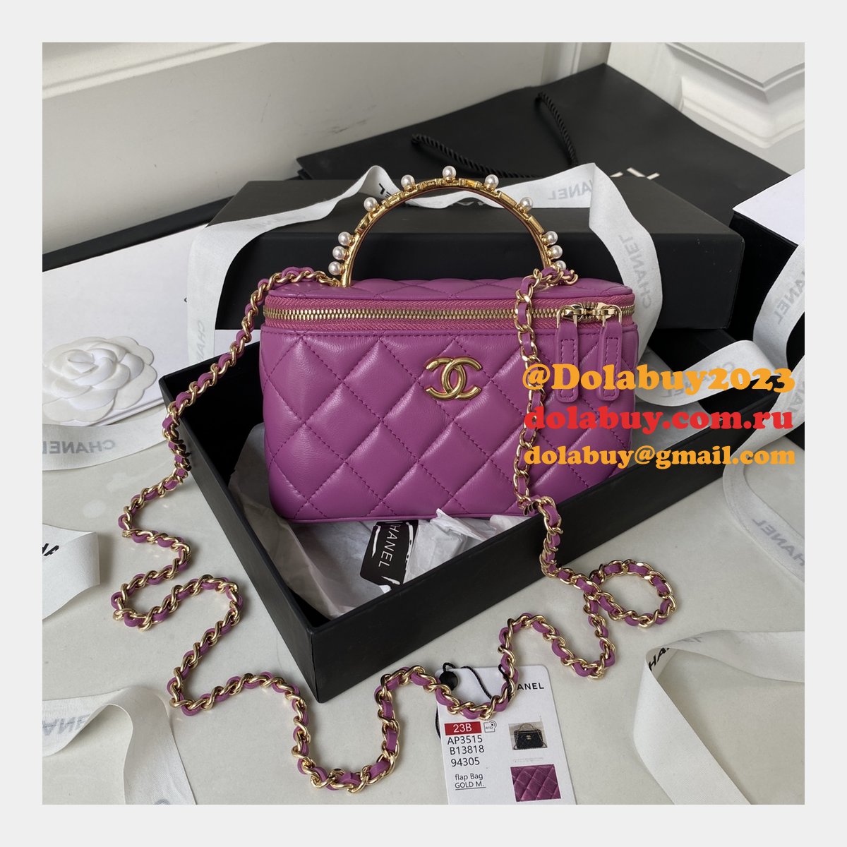 Top Quality Clutch 7 Star 1:1 Replica AP3515 Chain Bag