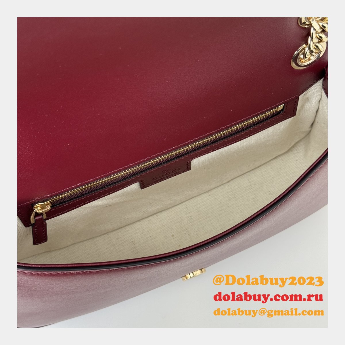 Gucci Replicas 815715 Blondie Chain Shoulder 1:1 Mirror Bag