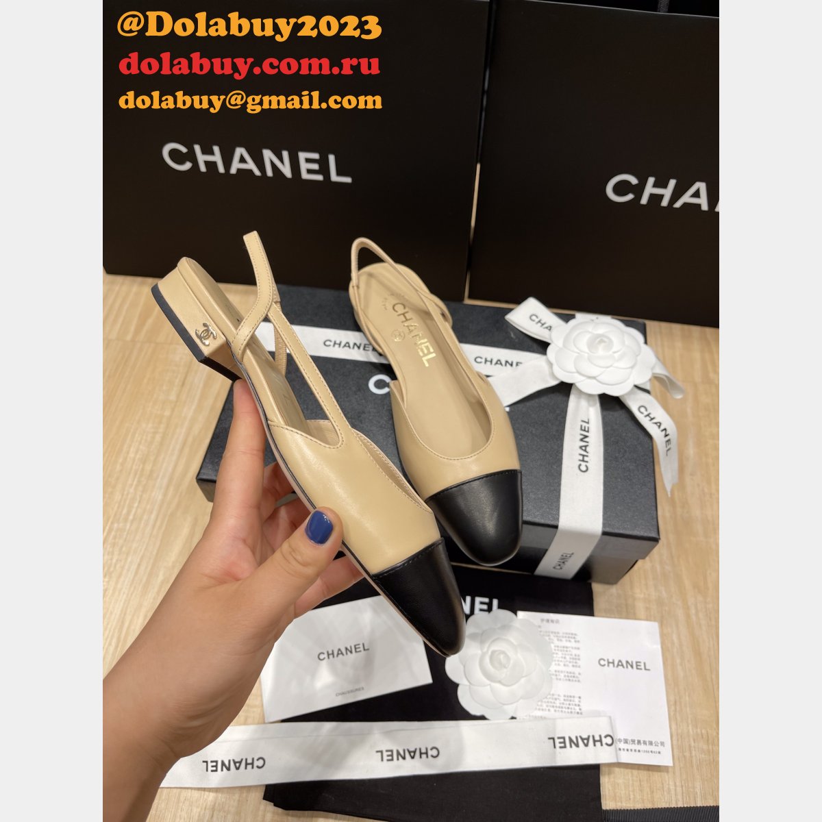 Knockoff CC Fashion sling back SHOES