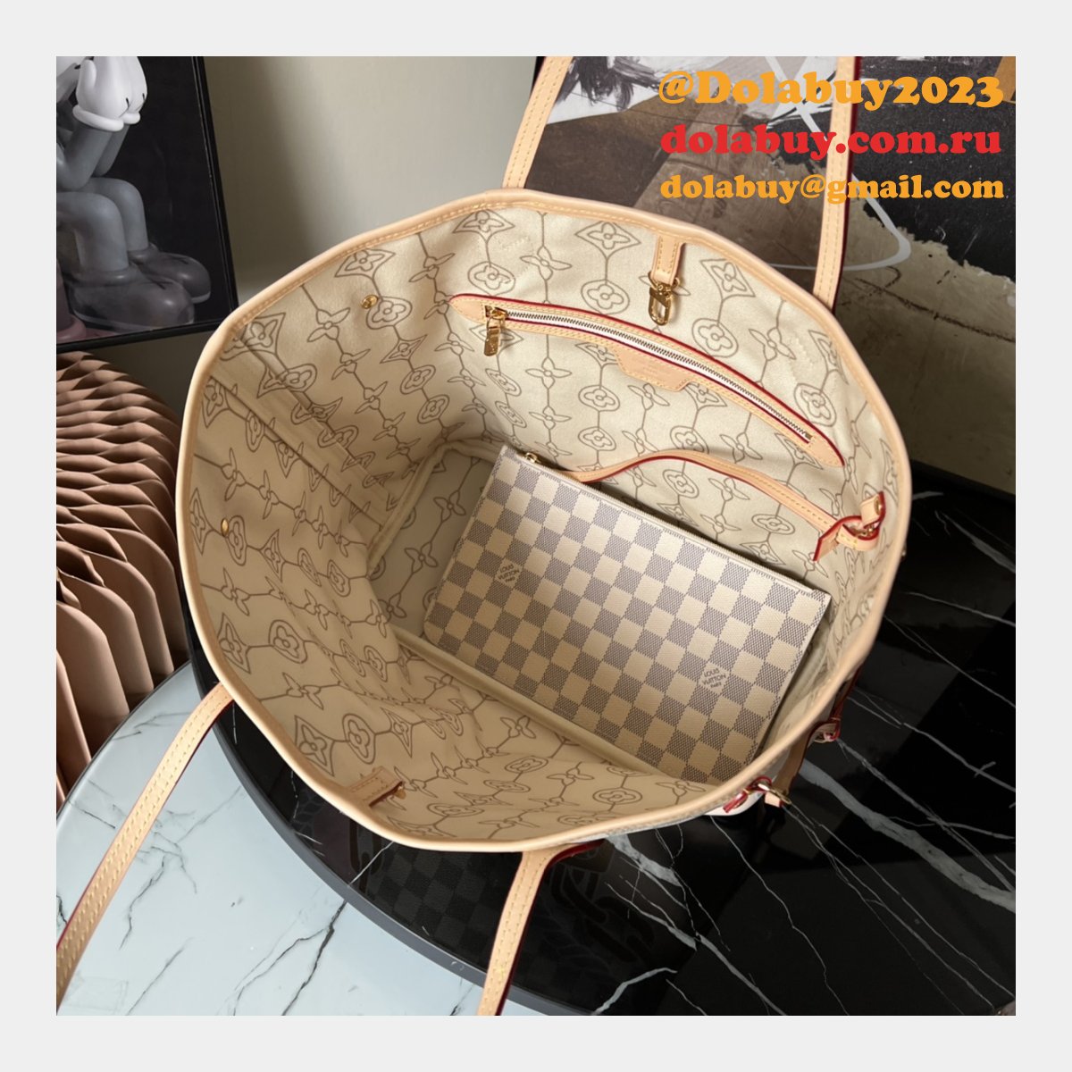 LOUIS VUITTON BUY REPLICAS NEVERFULL N40471