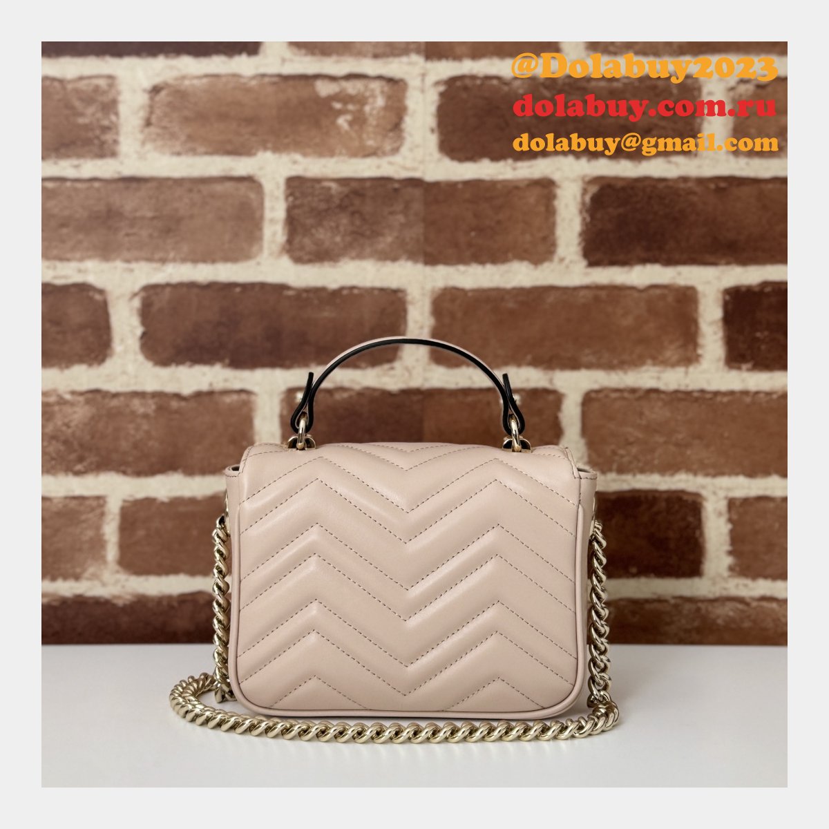 Gucci Luxury 1:1 GG Marmont 811238 Copy Bags