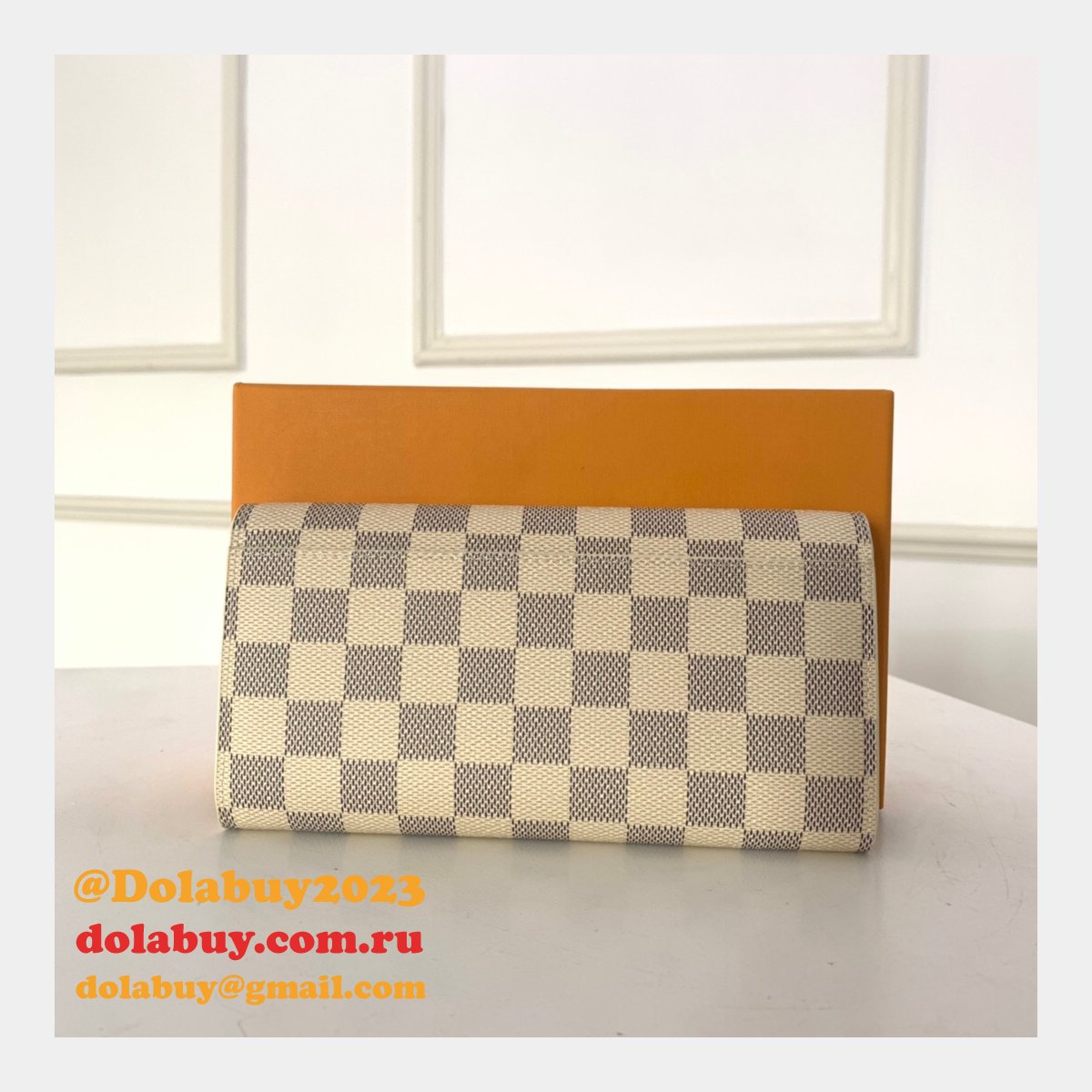 High Quality LV N60114 Damier Azur Canvas