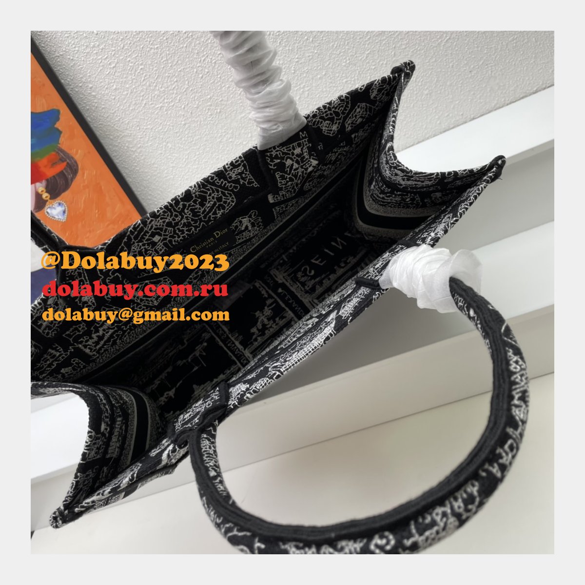 7 Star DIOR BOOK TOTE PERFECT BAG