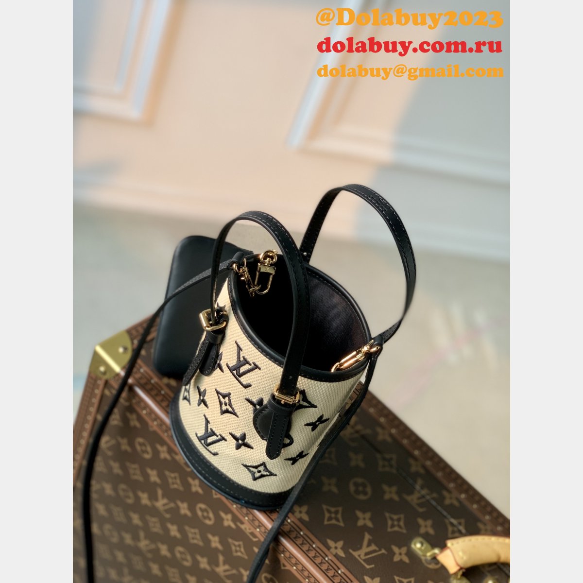 Nano Bucket Louis Vuitton Replica M82418 Top Quality Bag
