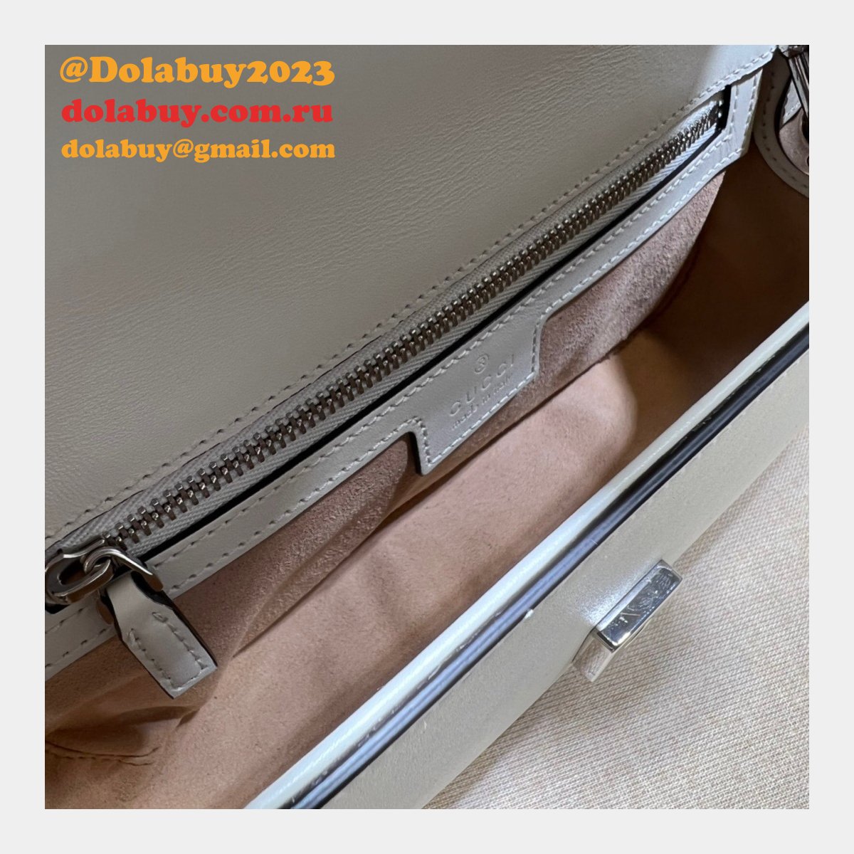 petite gg G*u*i 1:1 mirror shoulder 739722 crossbody fake bag