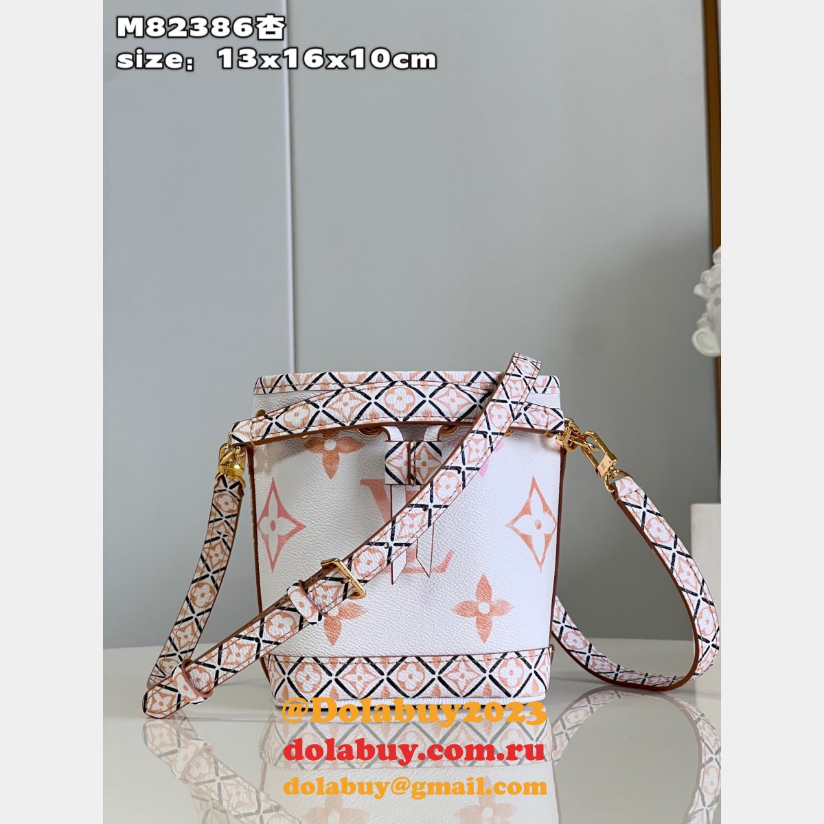 Nano Noé Autres Toile M82386 Inspired Louis Vuitton Designer Bag